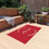 Thumbnail: R.V. Life. Welcome Mat or Outdoor Rug - Dark Red