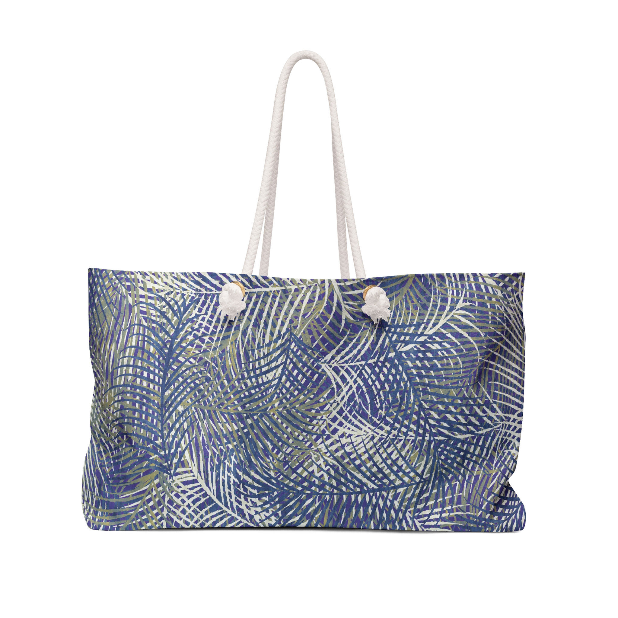 Italian Blue Palms Carry On Bag Weekender