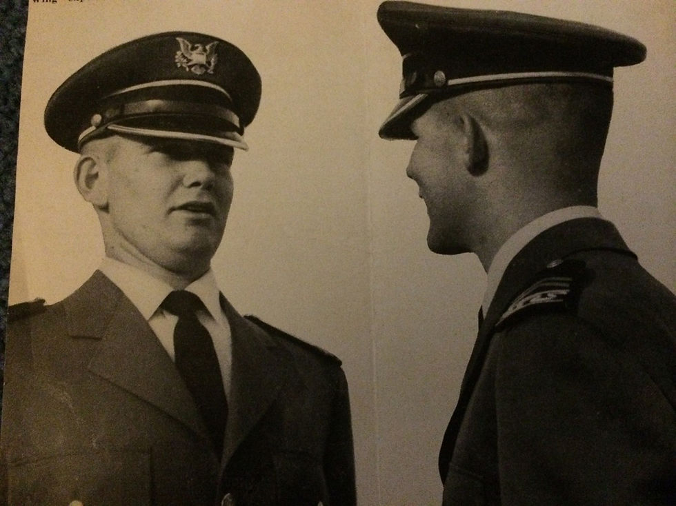 Cadet Harold "Hal" Rhodes "Pulling Chins"