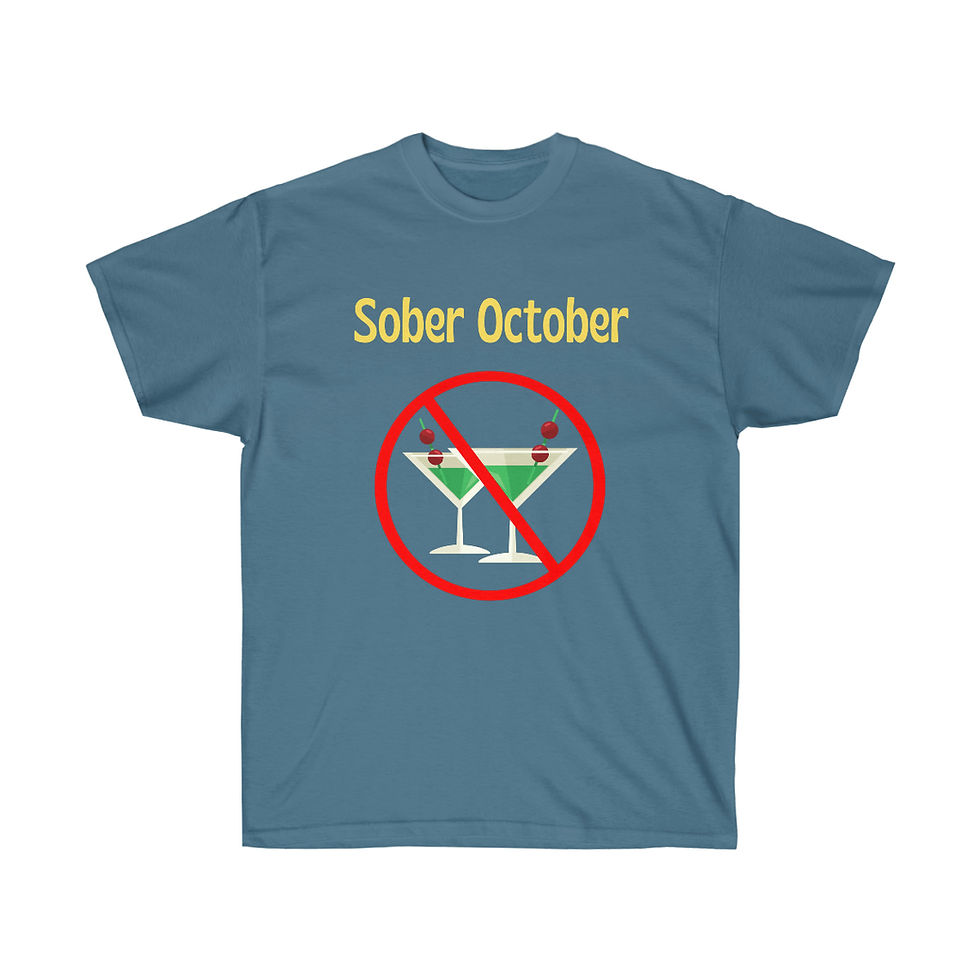 Thumbnail: Sober October - No alcohol - Unisex Ultra Cotton Tee