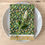 Thumbnail: Botanical Leaves Gold + Green Cloth Napkins Set, Table Decor, Christmas