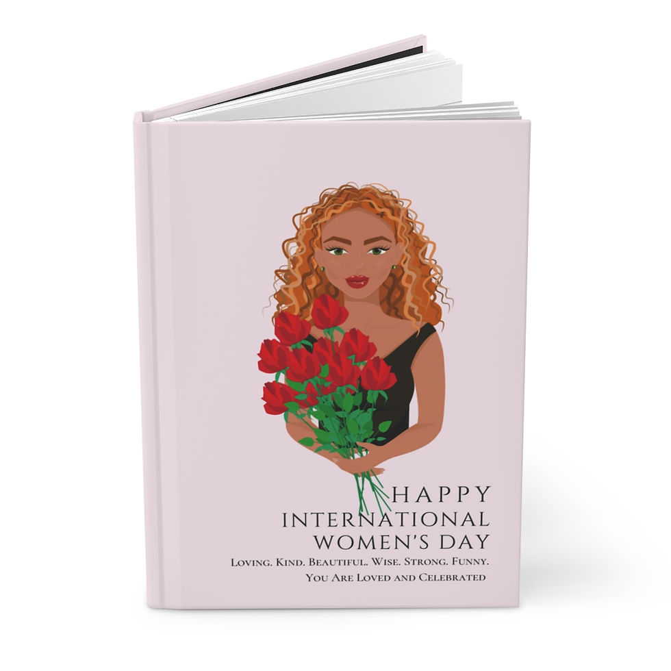 Thumbnail: International Women's Day 8 Hardcover Journal Matte