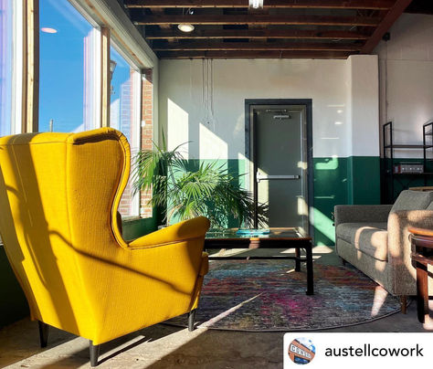 Austell CoWork Office Space Design by paulaproduct