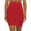 Thumbnail: Valentine's Day - Red Hearts on Red Field - Women's Mini Skirt