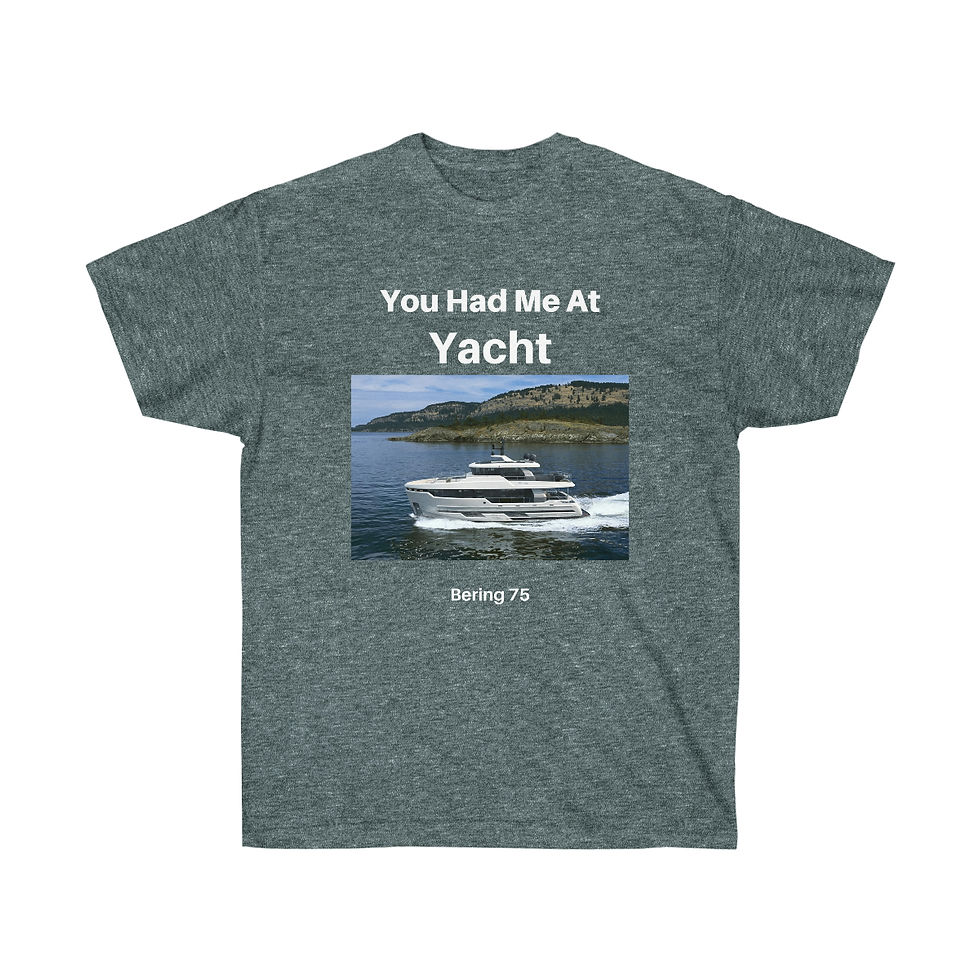 Thumbnail: Nauti Line. You had me at Yacht.  Unisex Ultra Cotton Tee