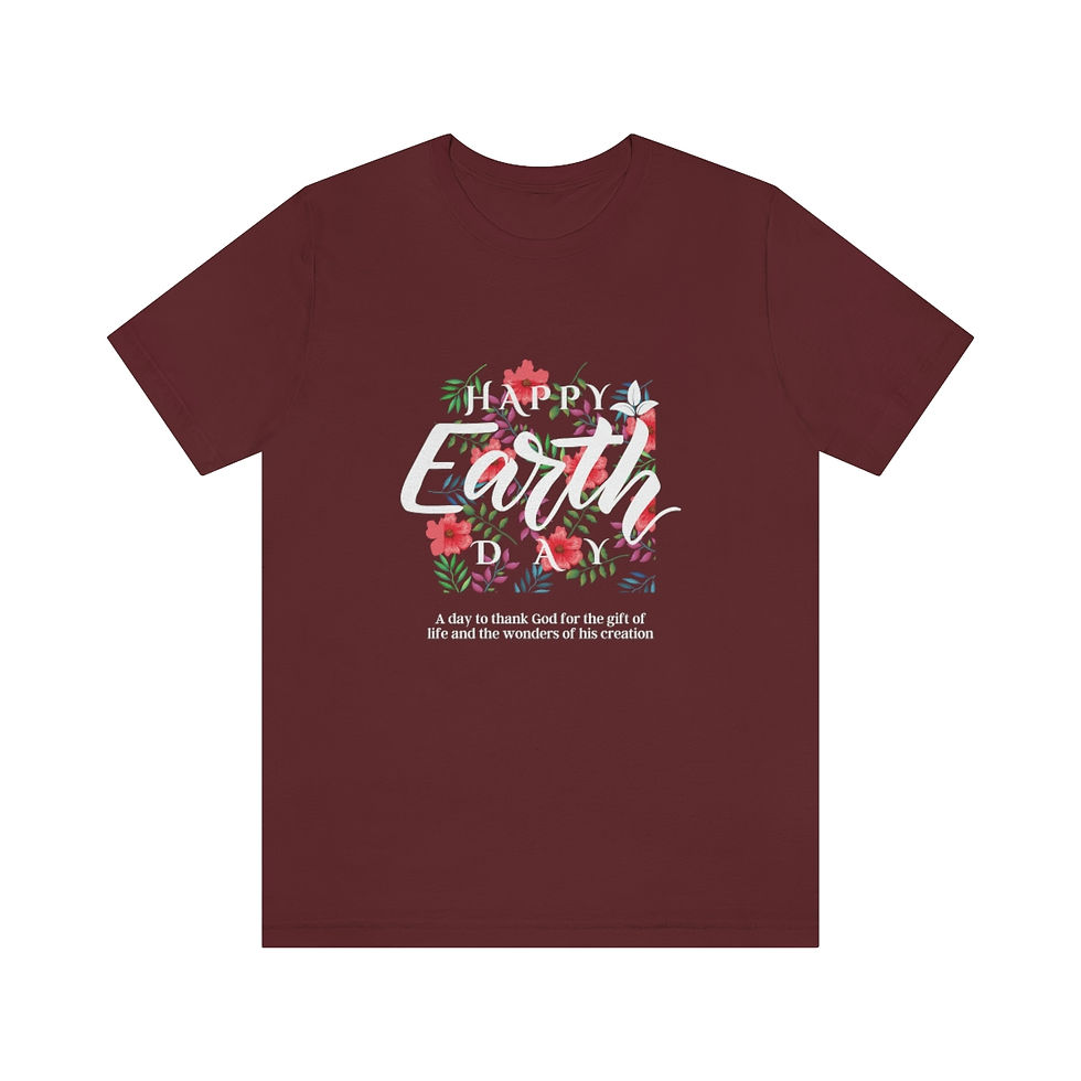 Thumbnail: Earth Day Unisex Jersey Short Sleeve Tee