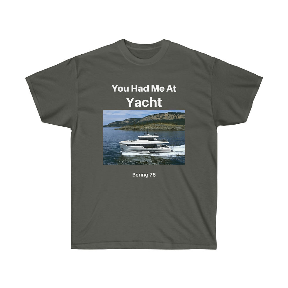 Thumbnail: Nauti Line. You had me at Yacht.  Unisex Ultra Cotton Tee