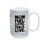 Thumbnail: Mom Fuel Ceramic Mug - Coffee Chaos Love (11oz & 15oz)