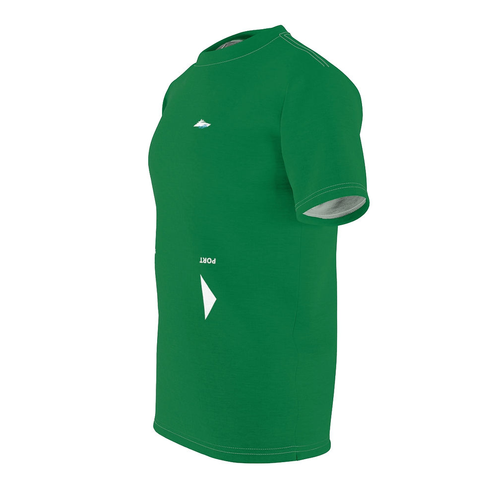 Thumbnail: Port / Starboard / w/Arrows on Front - Upside down - Unisex AOP Cut & Sew Tee