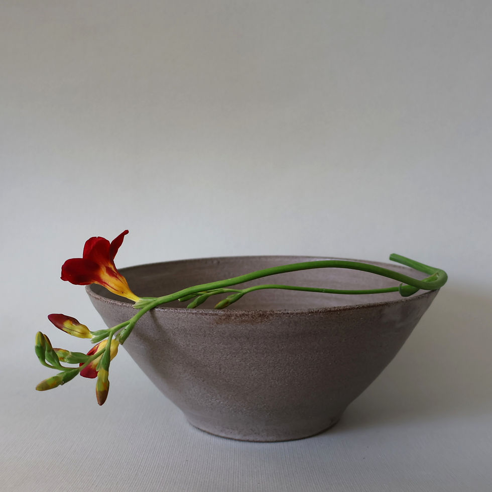 תמונה ממוזערת: קערה אפורה רחבה