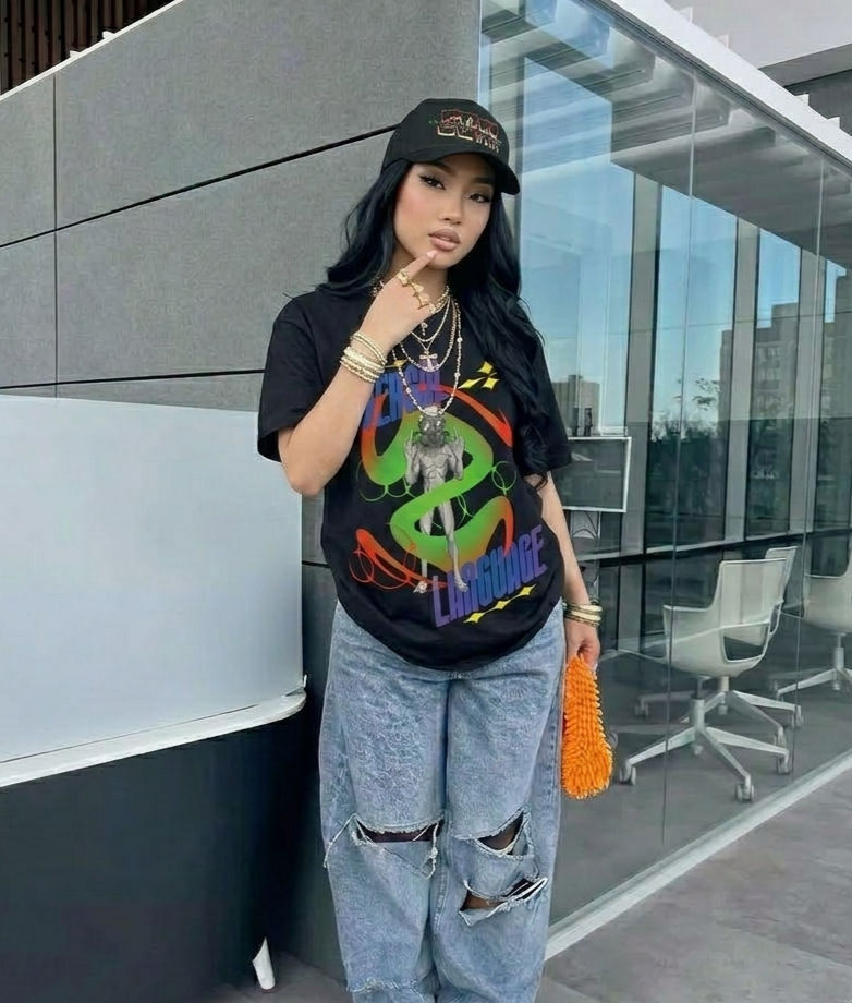 Thumbnail: Universal Language | Graphic Alien Streetwear Tee
