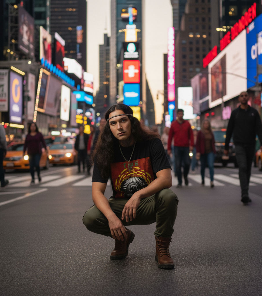 Thumbnail: The OG Catalyst Native American Warrior Graphic Tee
