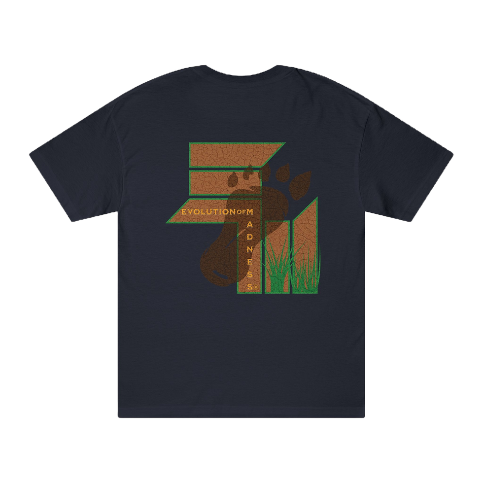 Thumbnail: The Grim Outdoors Tee — Sasquatch Forest Graphic T-Shirt
