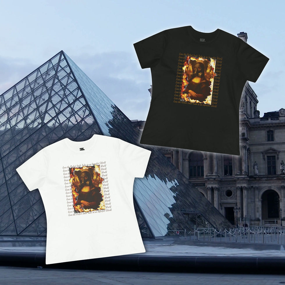 Thumbnail: Even the Perfect Smile Fades in an Imperfect World – Graphic Tee
