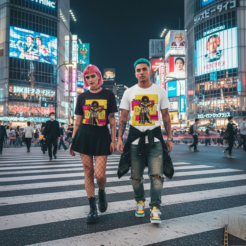 Thumbnail: Sex, Drag and Rock & Roll Unisex Tee