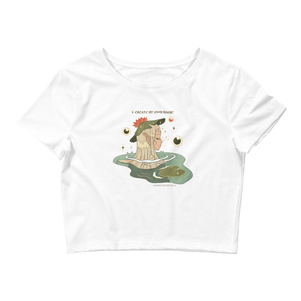 "I Create My Own Magic" Crop Tee
