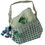 Thumbnail: Green Leather & Straw Beach Bag Duo