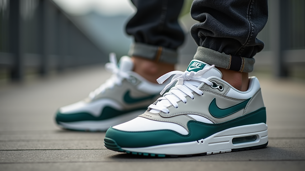 Close-up view of Nike AirMax 1 2025 revamp sneaker showing detailed cushioning