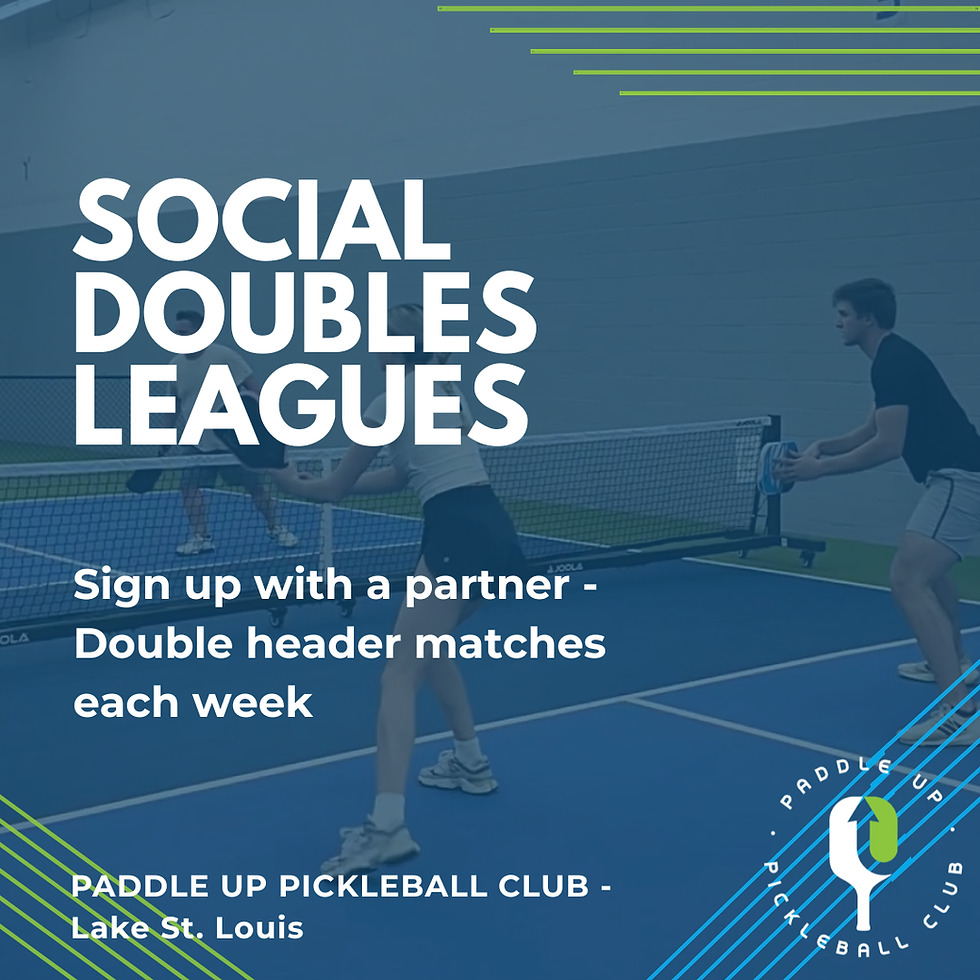 Lake STL Tuesday Night Doubles Team Leagues - Late Winter
