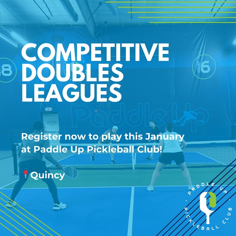 Wednesday AM Competitive Doubles League - 9am Start