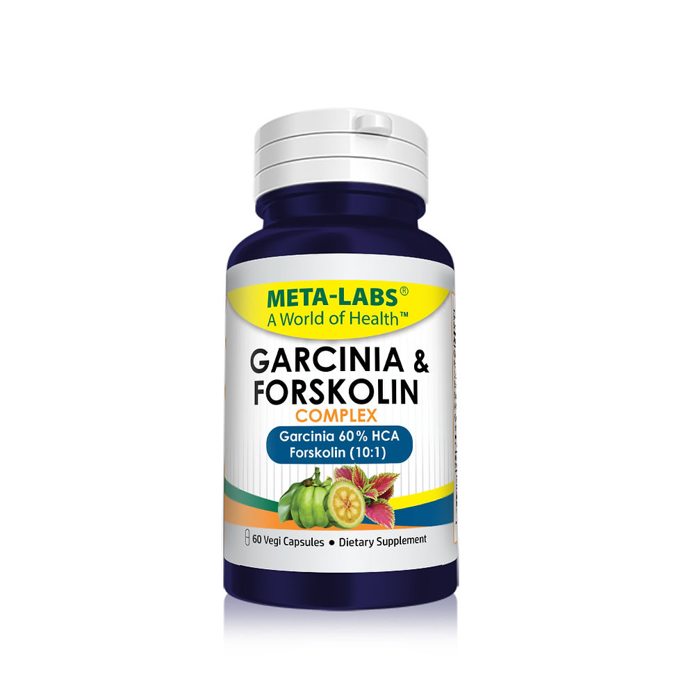 GARCINIA CAMBOGIA FORSKOLIN 60 Vegi Capsules