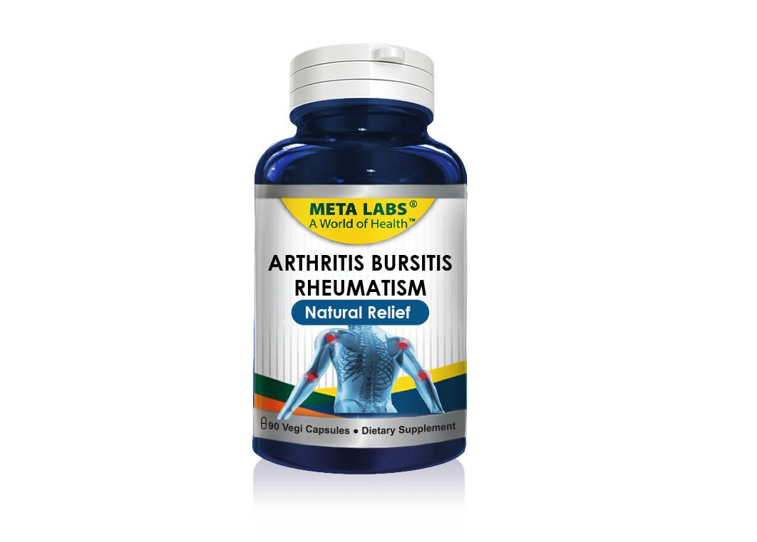 ARTHRITIS, BURSITIS AND RHEUMATITIS 90 Vegi Capsules
