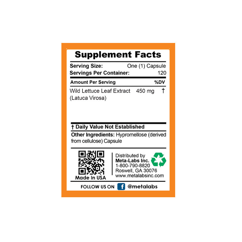 WILD LETTUCE LEAF120, WILD LETTUCE EXTRACT 450 MG Mysite 2