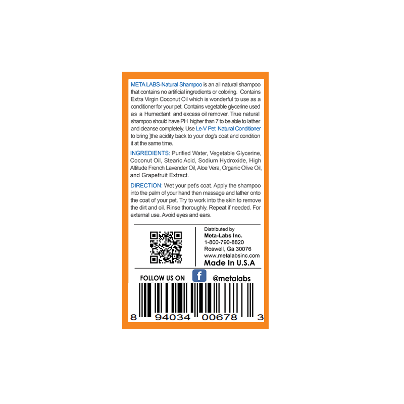 Thumbnail: Natural Pet Shampoo 8 ounce.