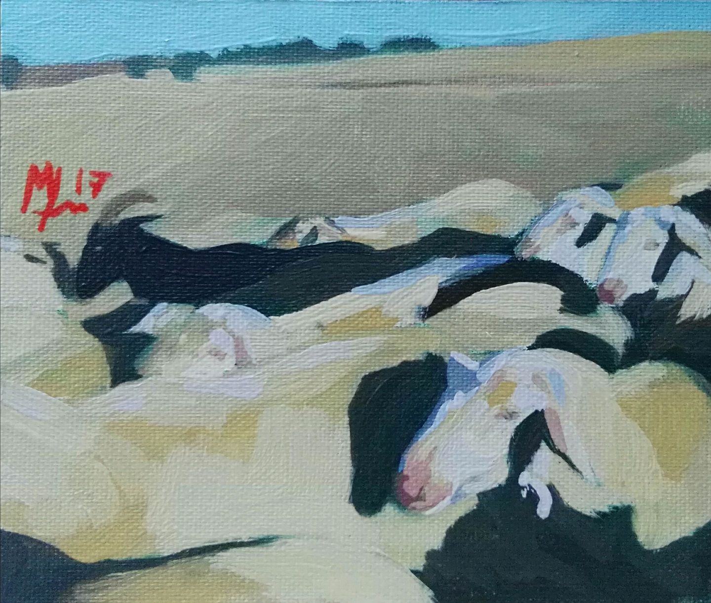 "Ovejas manchegas"