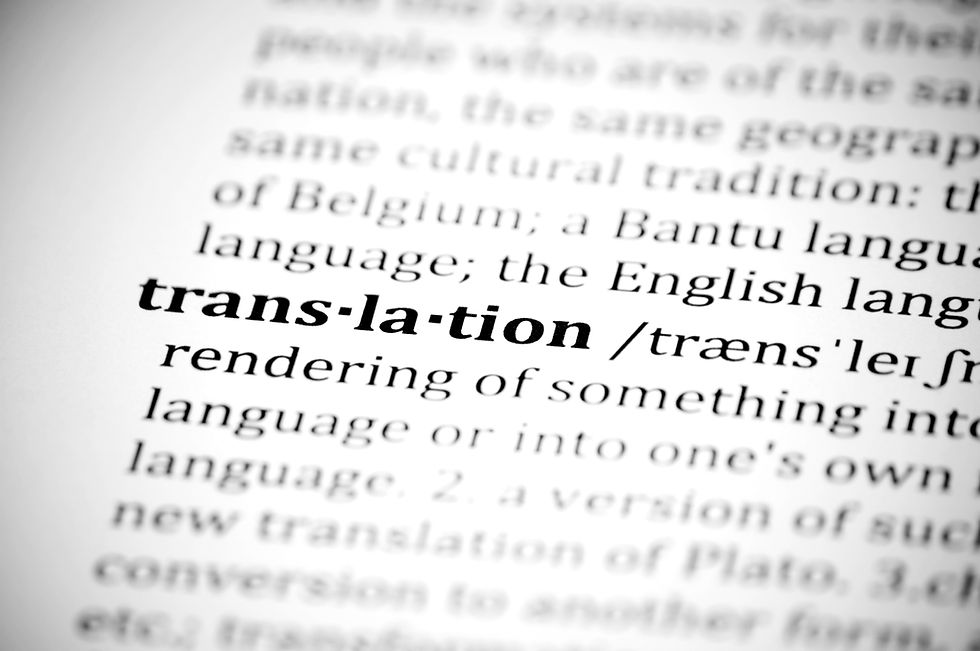 Definition Of Translation