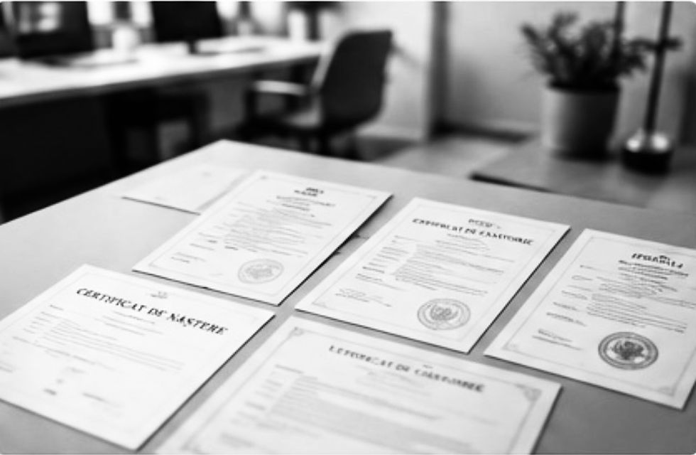 Official certificates for trusted and legal translation services