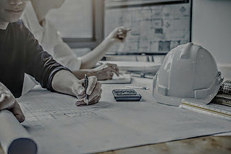 engineer-design-working-blueprint-planni