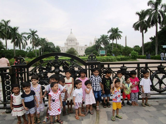 Victoria Memorial is always a Favourite with our Children