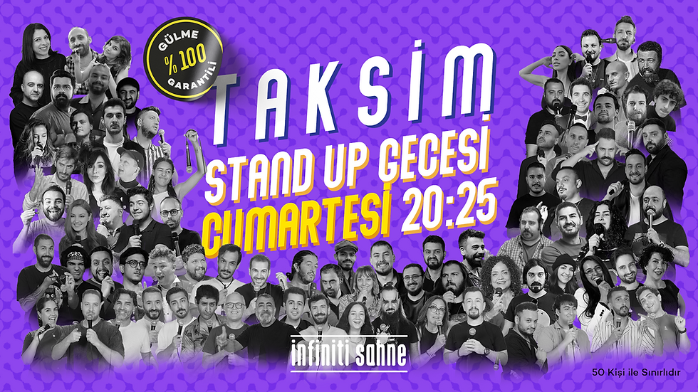 Stand up Taksim Gecesi Cumartesi