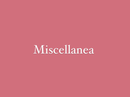 Miscellanea: A Collection of True Stories and Creative Works by William Pham
