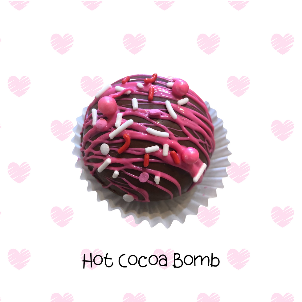 Valentines Hot Cocoa Bomb