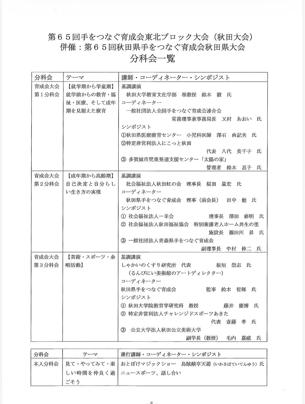 東北ブロック大会in秋田