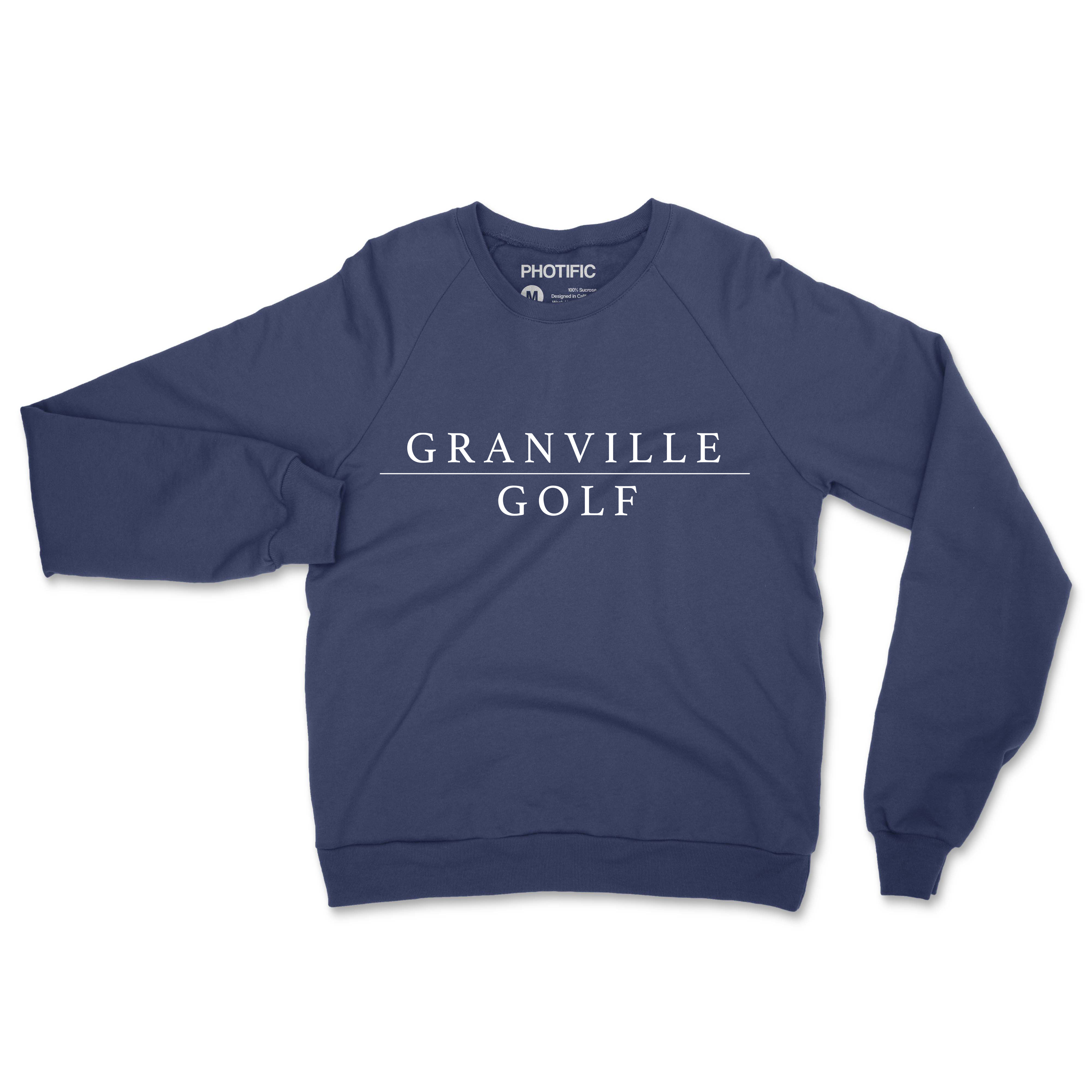 Navy Golf Crewneck Sweatshirt (Line)