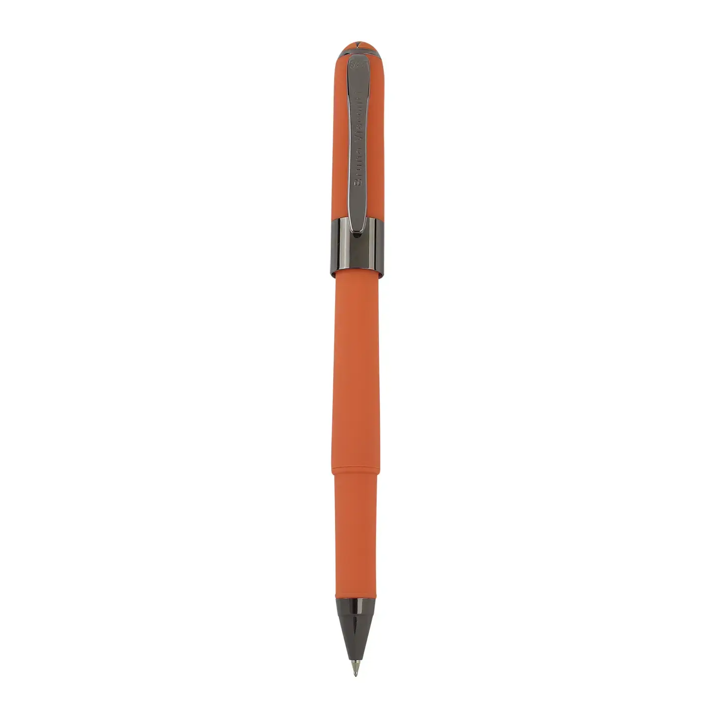 Bruno Visconti Monaco Pen - "Hermes" Orange with Gun Metal Accents