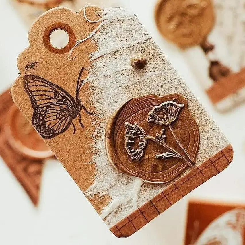 Thumbnail: Flower Wax Seal Stamp