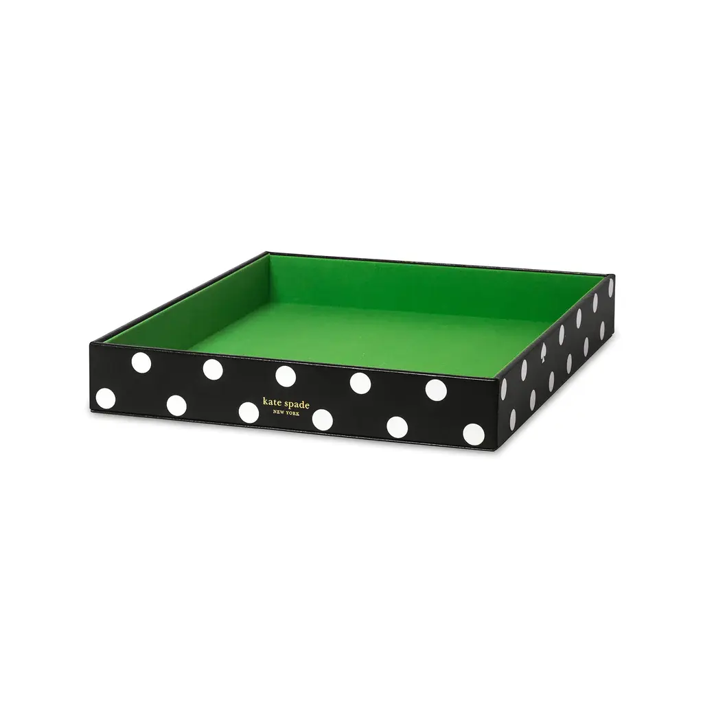 Kate Spade Letter Tray - Picture Dot