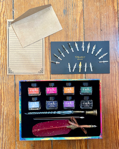 AIYNC Quill Pen Calligraphy Set | justwriteohio