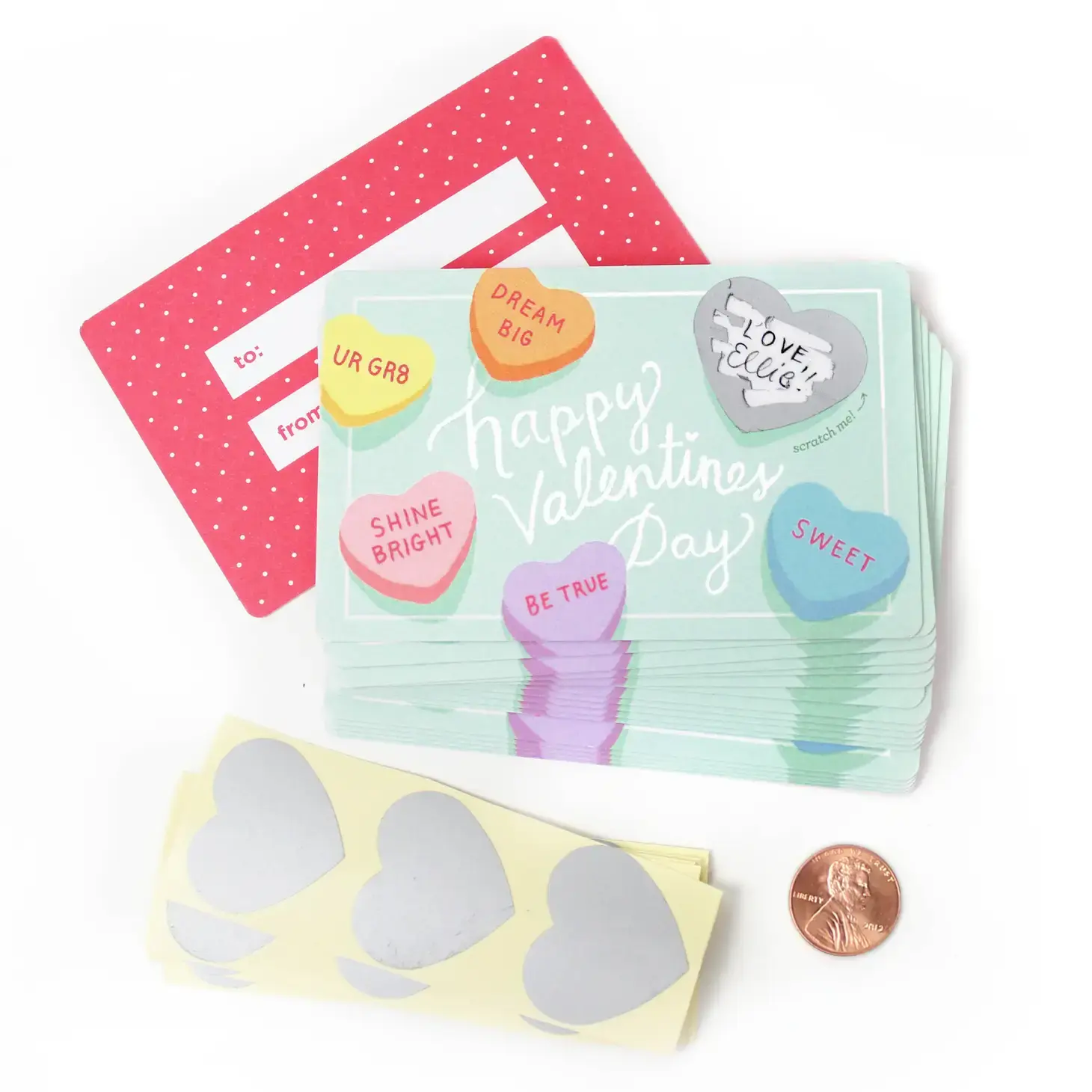 Inklings Paperie Sweetheart Valentines - 18pk