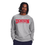 Thumbnail: Custom Denison Basketball Grey Under Armour Men's Rival Fleece Sweatshirt