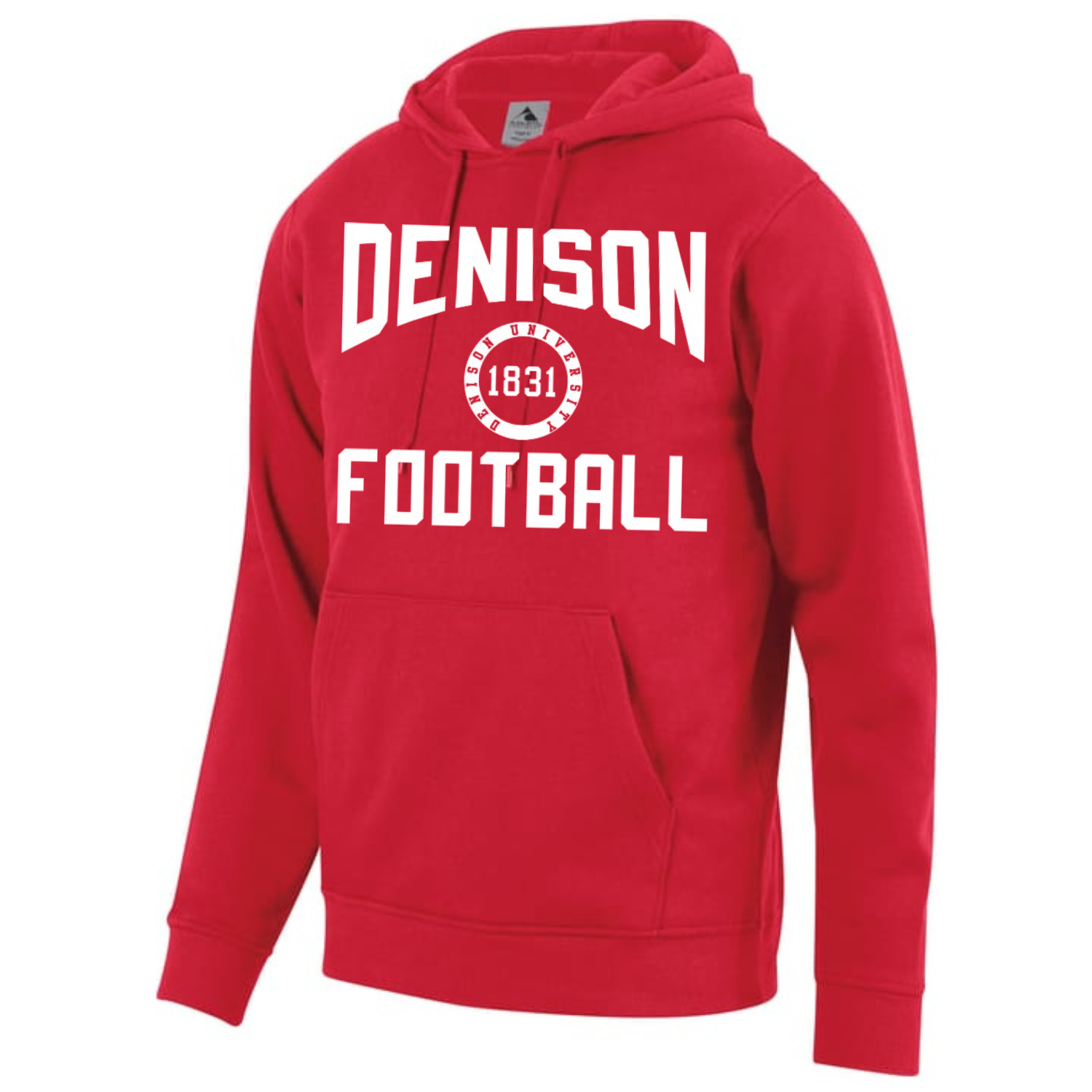 Denison Football Red Hoodie