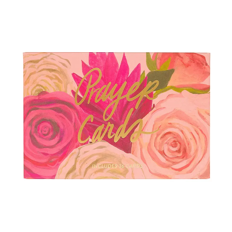 Thumbnail: Eccolo Inspirational Floral Prayer Notecard Set