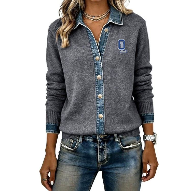 Liberty Denim Trim Sweater