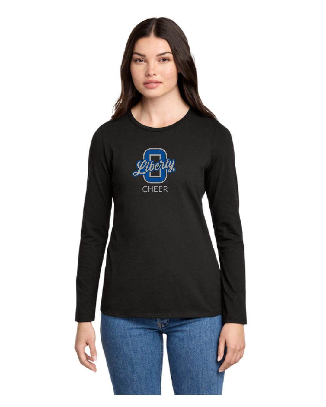 Liberty Cheer Practice Womens Long Sleeve Tee