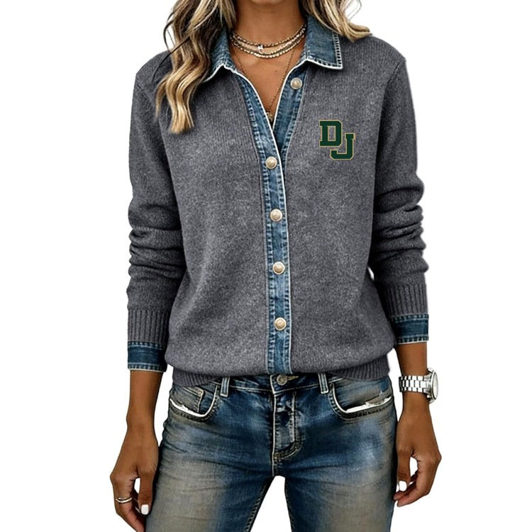 Jerome Denim Trim Sweater