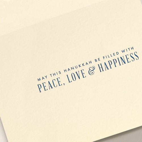 Thumbnail: Crane Dreidels Hanukkah Greeting Cards